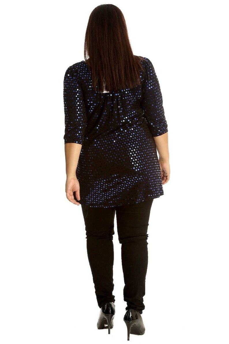 Polka Dot Sequin Spot Party Top Tops WearAll