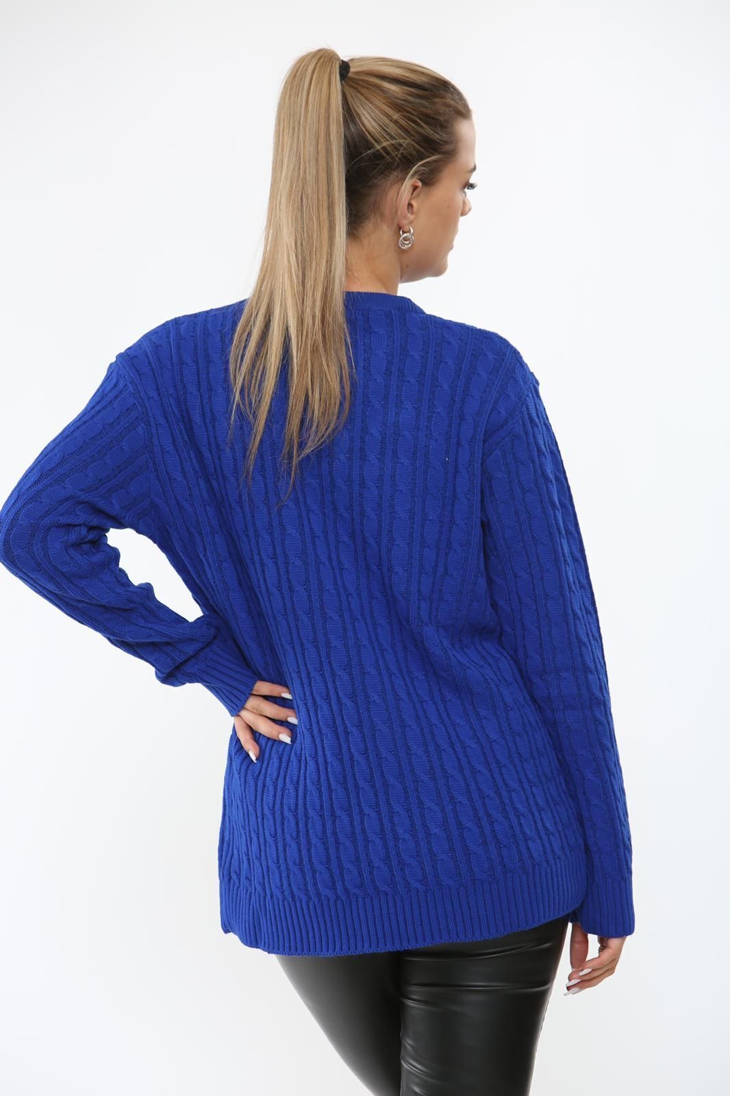Cable Knit Top Jumper Sweater Jumper WearAll