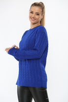 Cable Knit Top Jumper Sweater Jumper WearAll