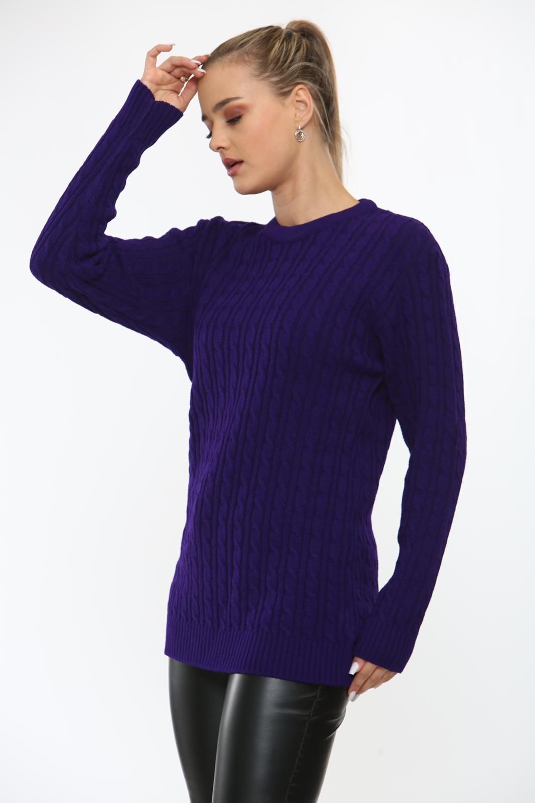 Cable Knit Top Jumper Sweater Jumper WearAll
