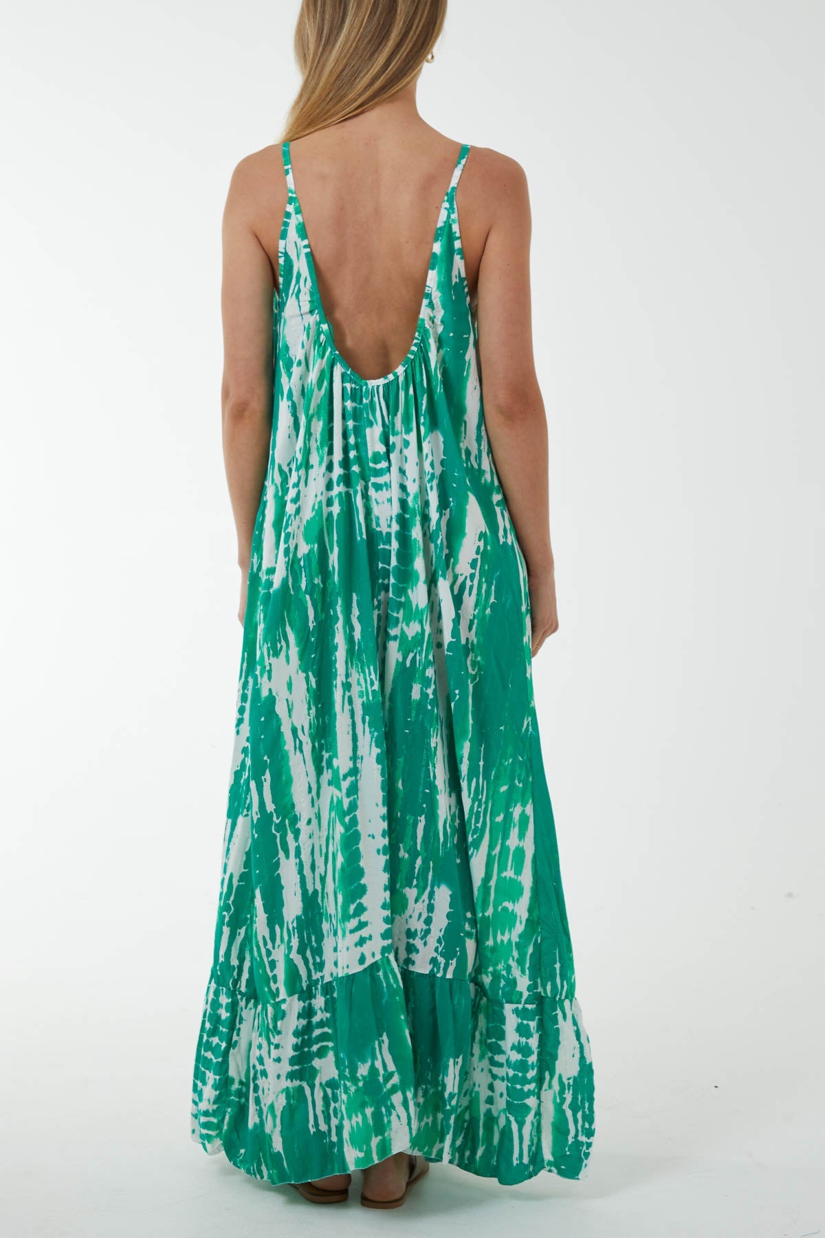 Tie Dye Cami Maxi Dress Dresses WearAll