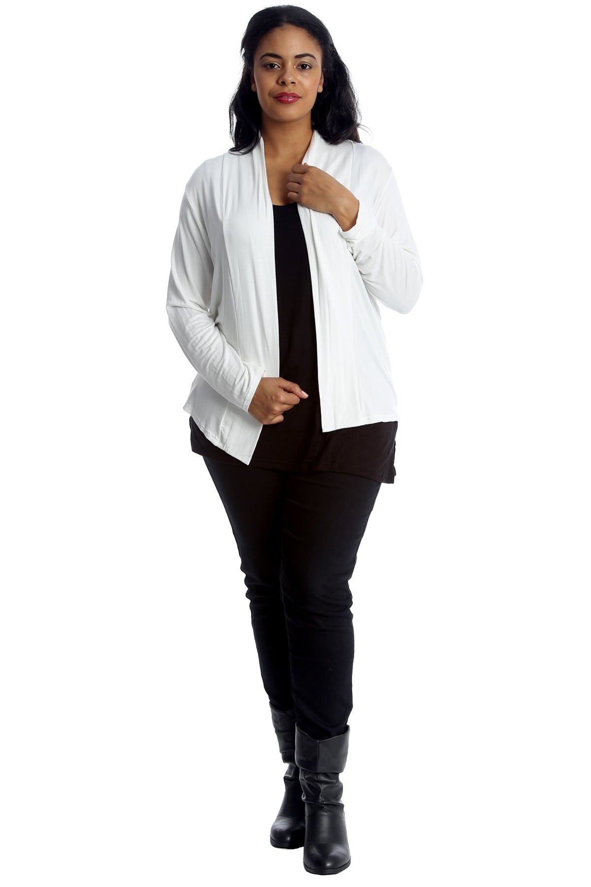 Floral Lace Back Cardigan Open Top cardigan WearAll