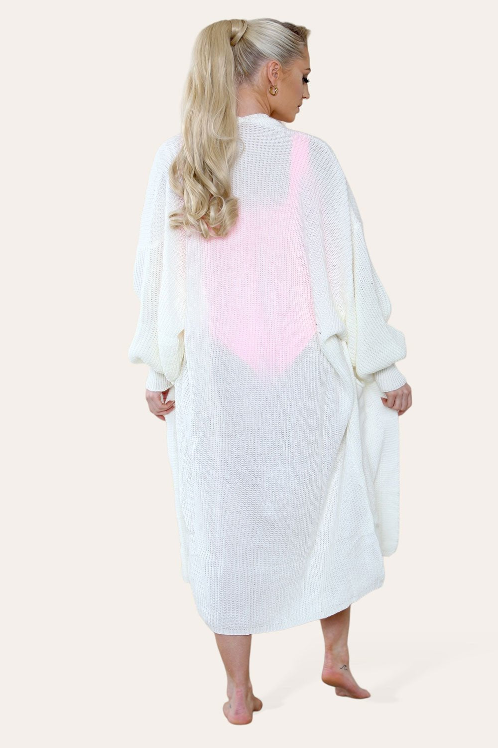 Ladies Balloon Sleeve Cardigan Cardigan WearAll