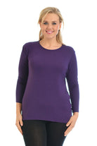 Plus Size Long Sleeve T-Shirt Top Tops WearAll