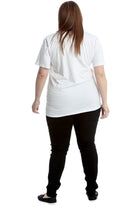 Amour Paris Print Baggy Short Sleeve T-Shirt Tops WearAll