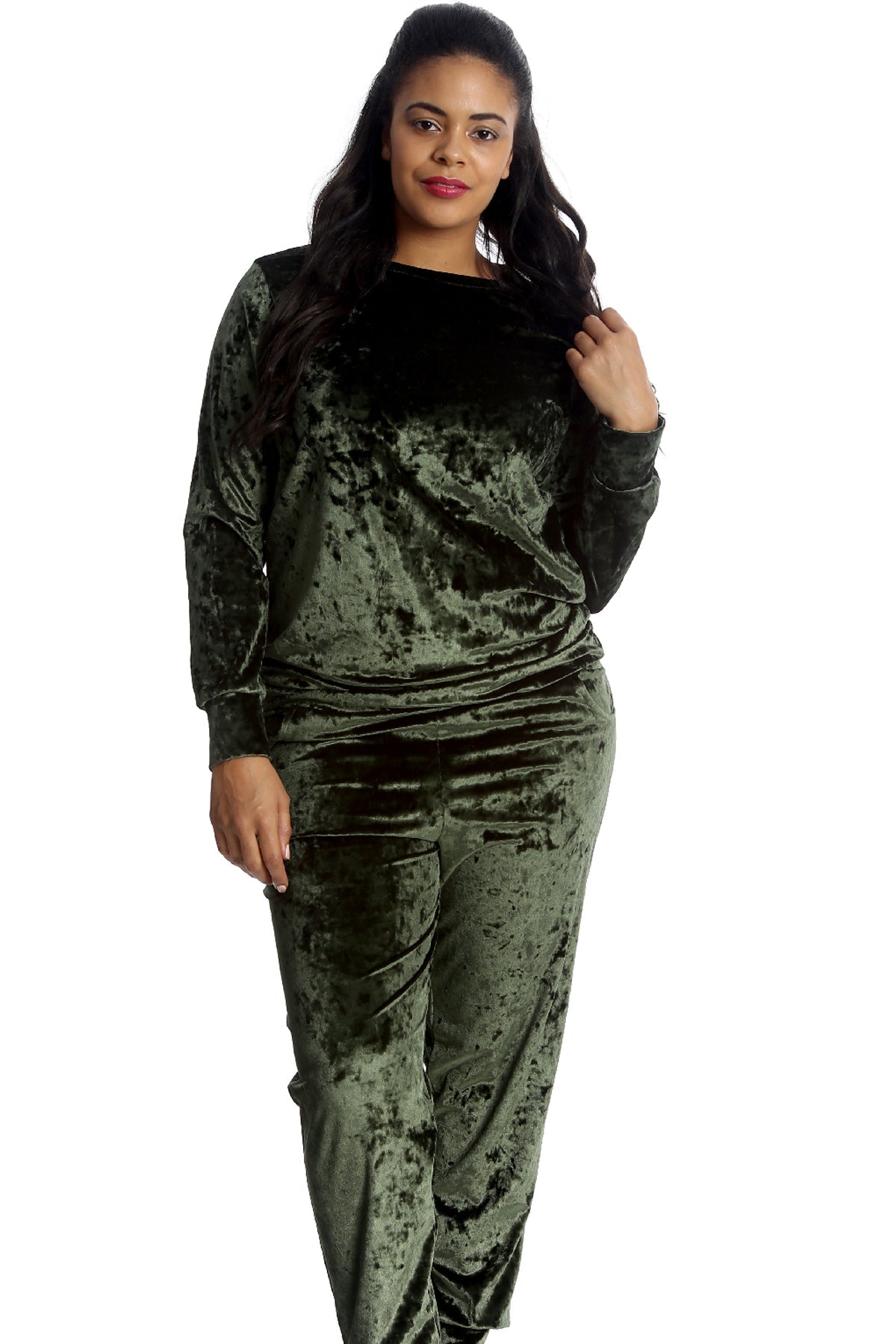 Velour Loungewear Set Co-ord Suit Loungewear WearAll