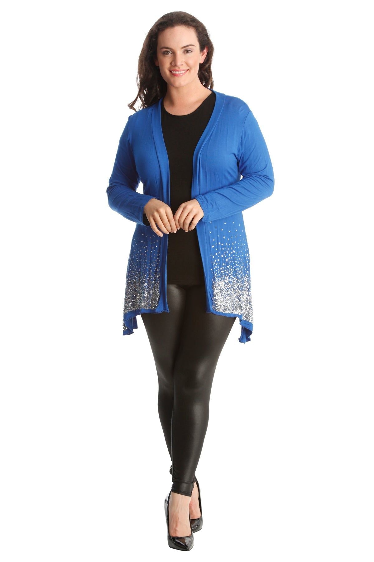 Sequin Sparkle Open Cardigan cardigan WearAll