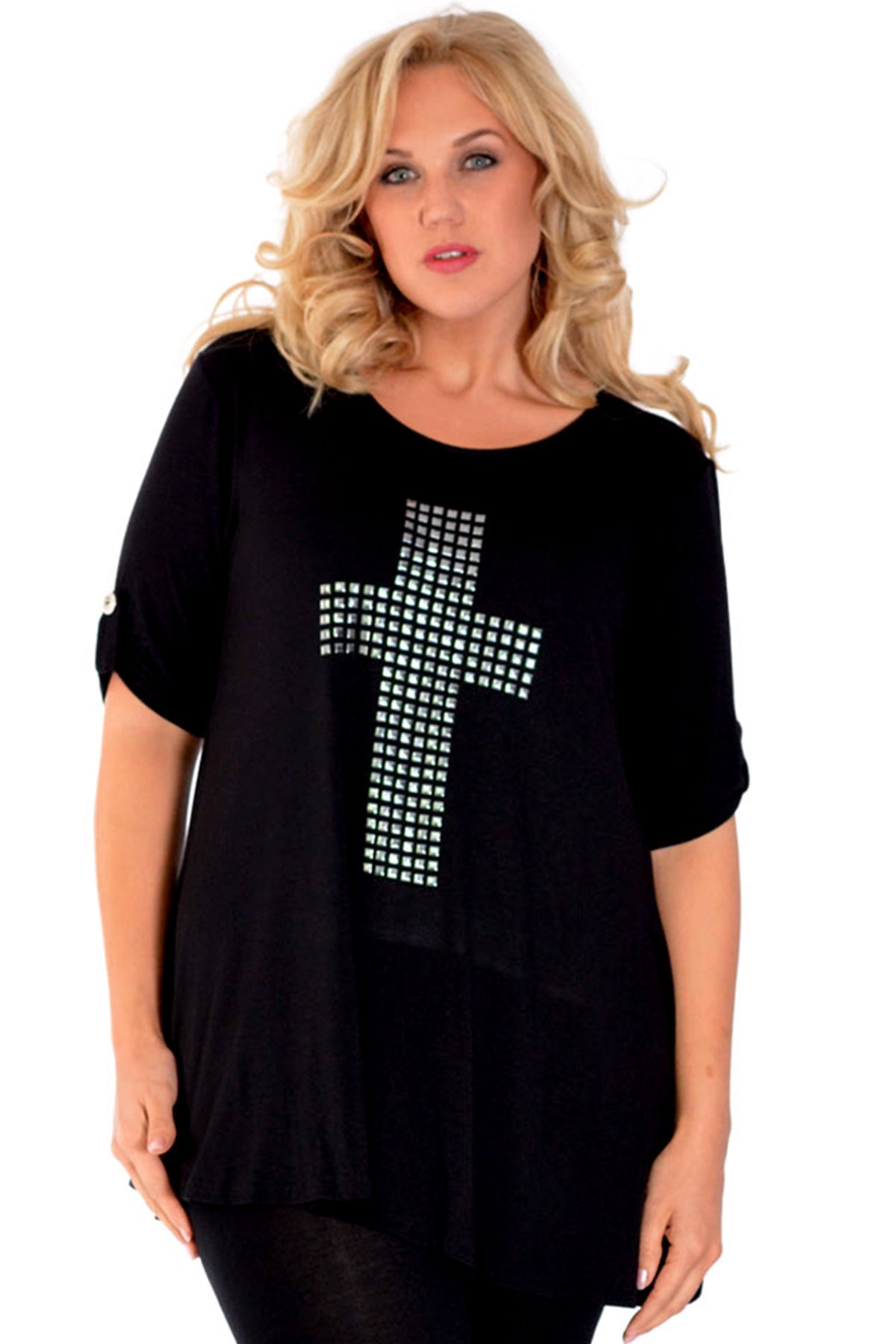 tope cross strap tunic チュニック tope cross strap tunic チュニック