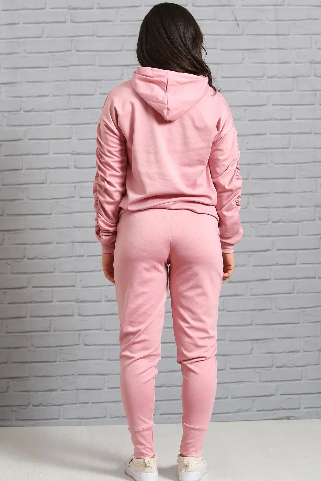 Ruched Sleeve Lounge Set Loungewear WearAll