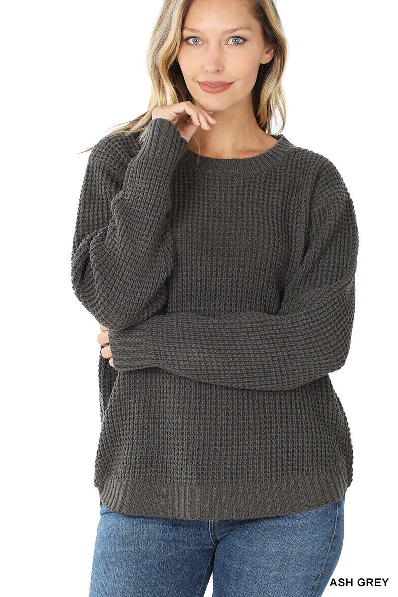 Knitted Chunky Baggy Jumper Knitted Jumper WearAll