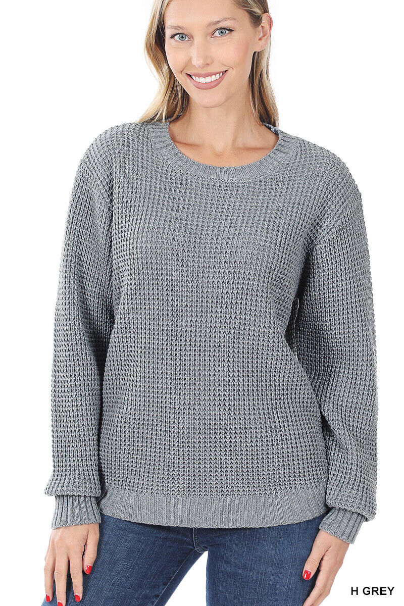 Knitted Chunky Baggy Jumper Knitted Jumper WearAll