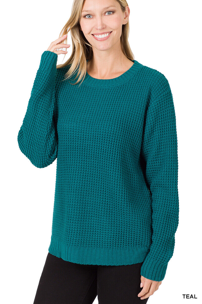 Knitted Chunky Baggy Jumper Knitted Jumper WearAll