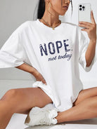 Nope T-Shirt Clothing WearAll