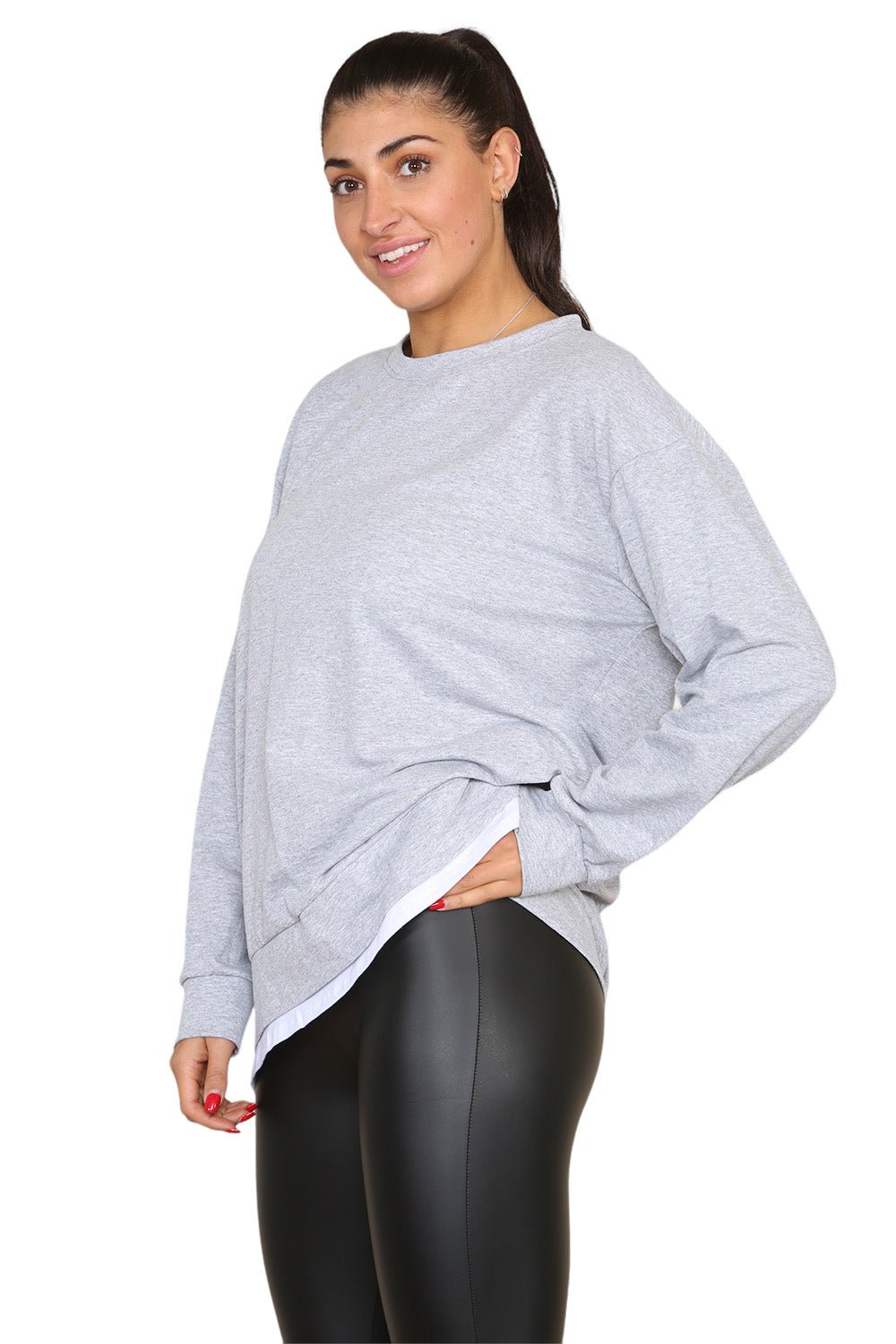 Side Zip Top Top & Bodysuit WearAlls