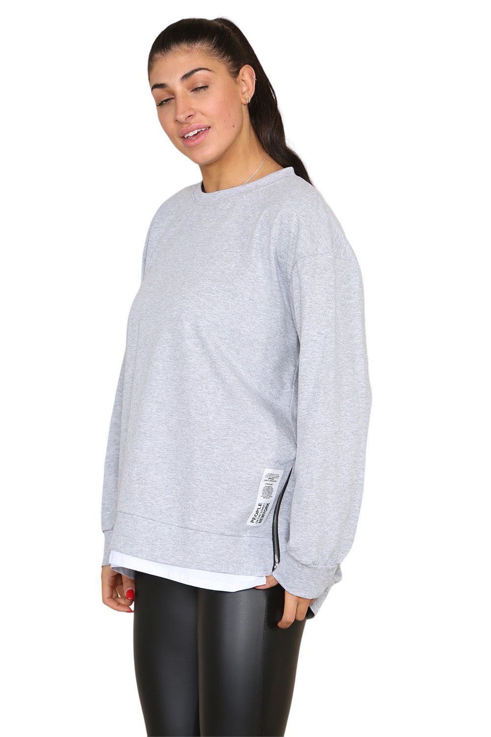 Side Zip Top Top & Bodysuit WearAlls