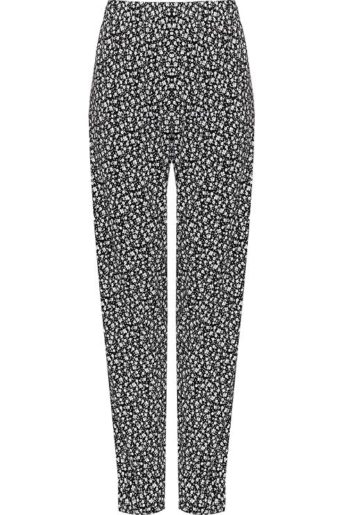 Small Flower Print Full Length Trouser Trousers WearAll Small Flower 14