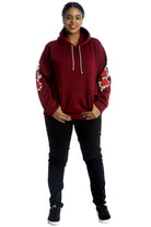 Embroidered Pouch Pocket Sweatshirt Tops WearAll