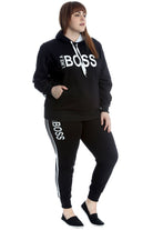 Like Boss Print Top Tracksuit Tops WearAll