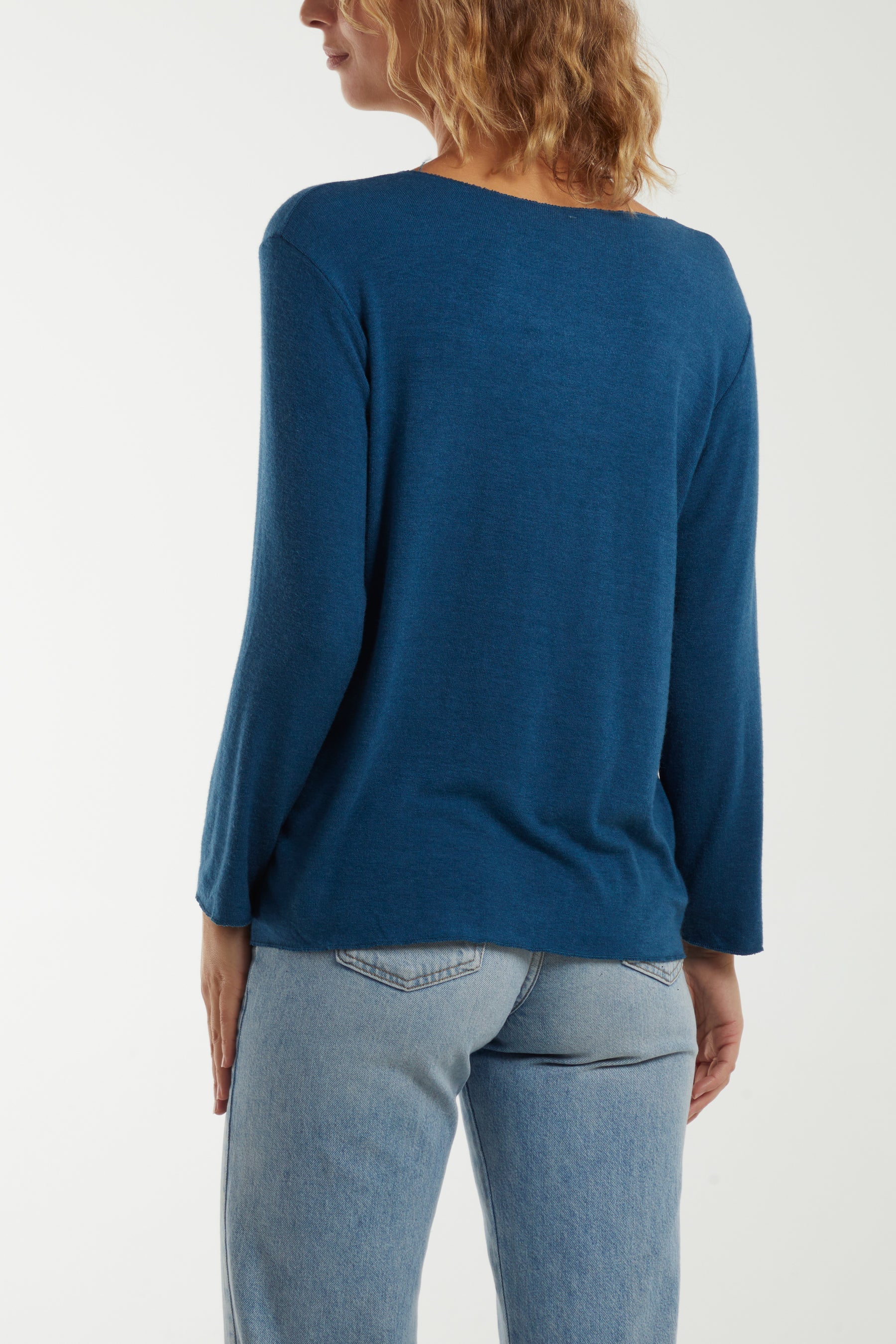 Diamante Star Long Sleeve Jumper Jumpers WearAll