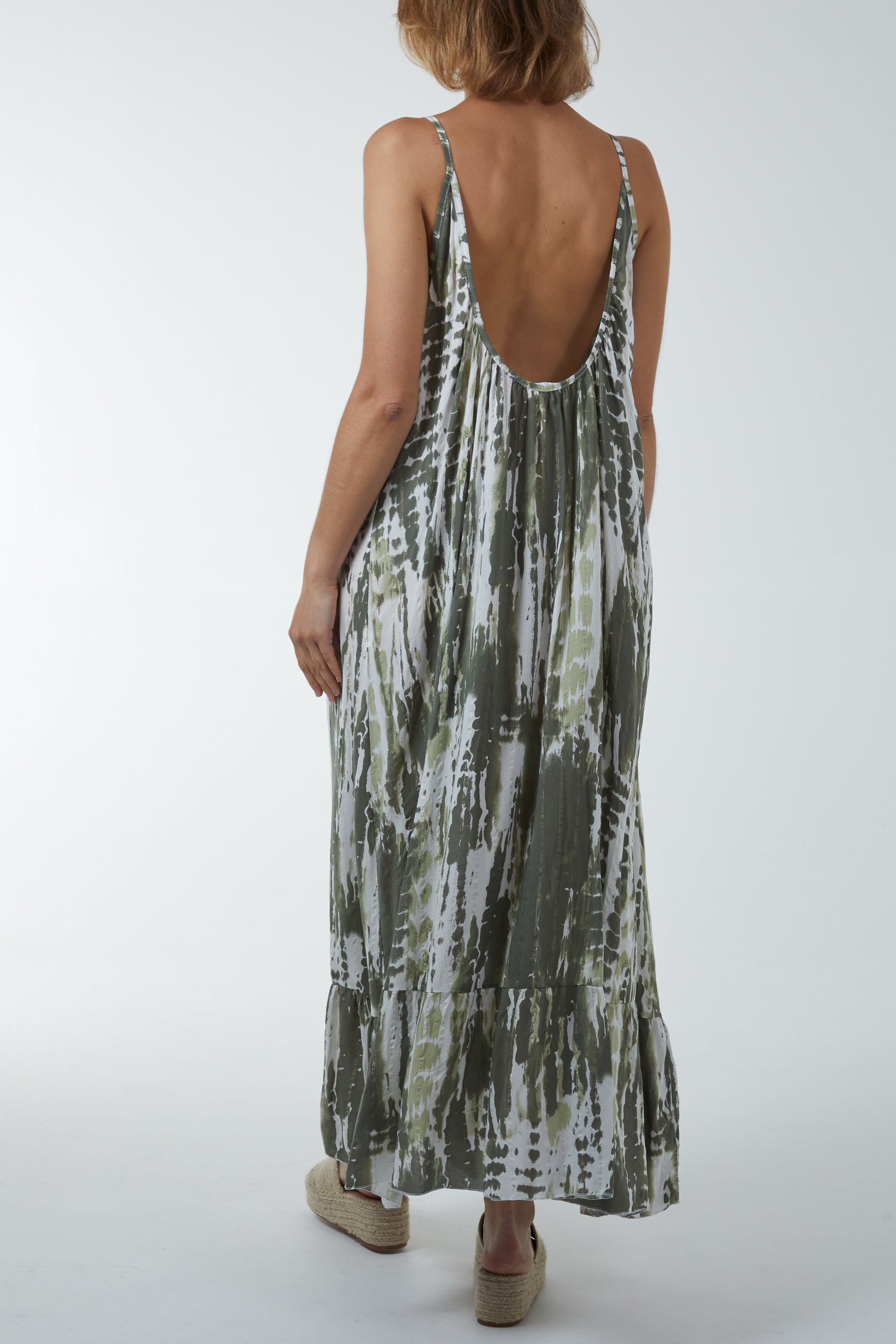 Tie Dye Cami Maxi Dress Dresses WearAll