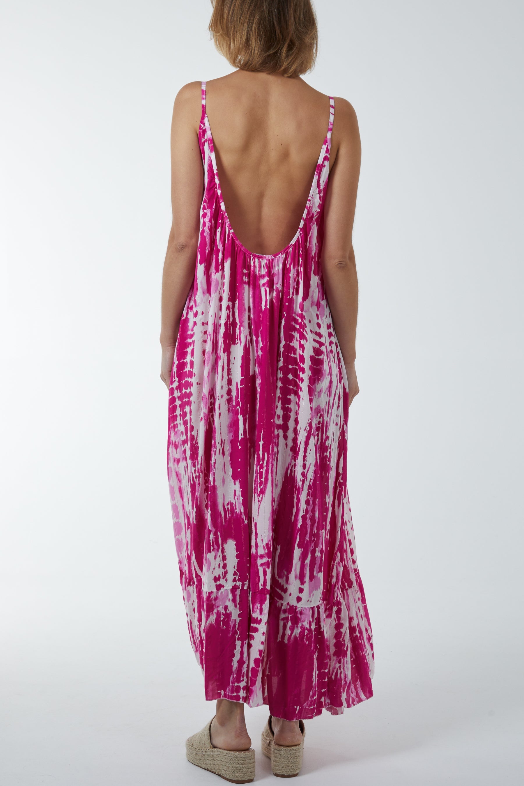 Tie Dye Cami Maxi Dress Dresses WearAll