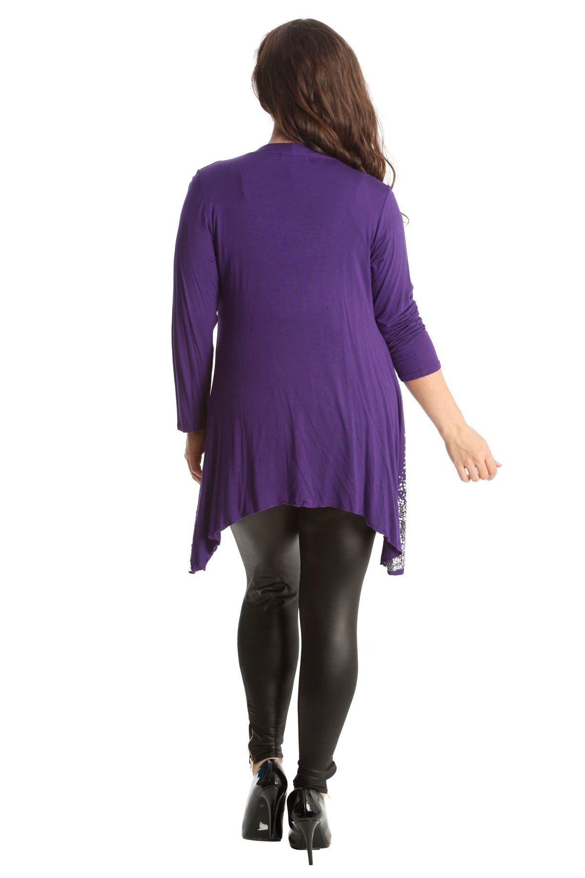 Sequin Sparkle Open Cardigan cardigan WearAll