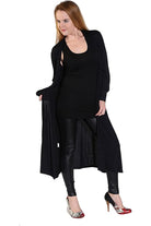 Plus Size Long Sleeve Maxi Boyfriend Cardigan Maxi Cardigan WearAll