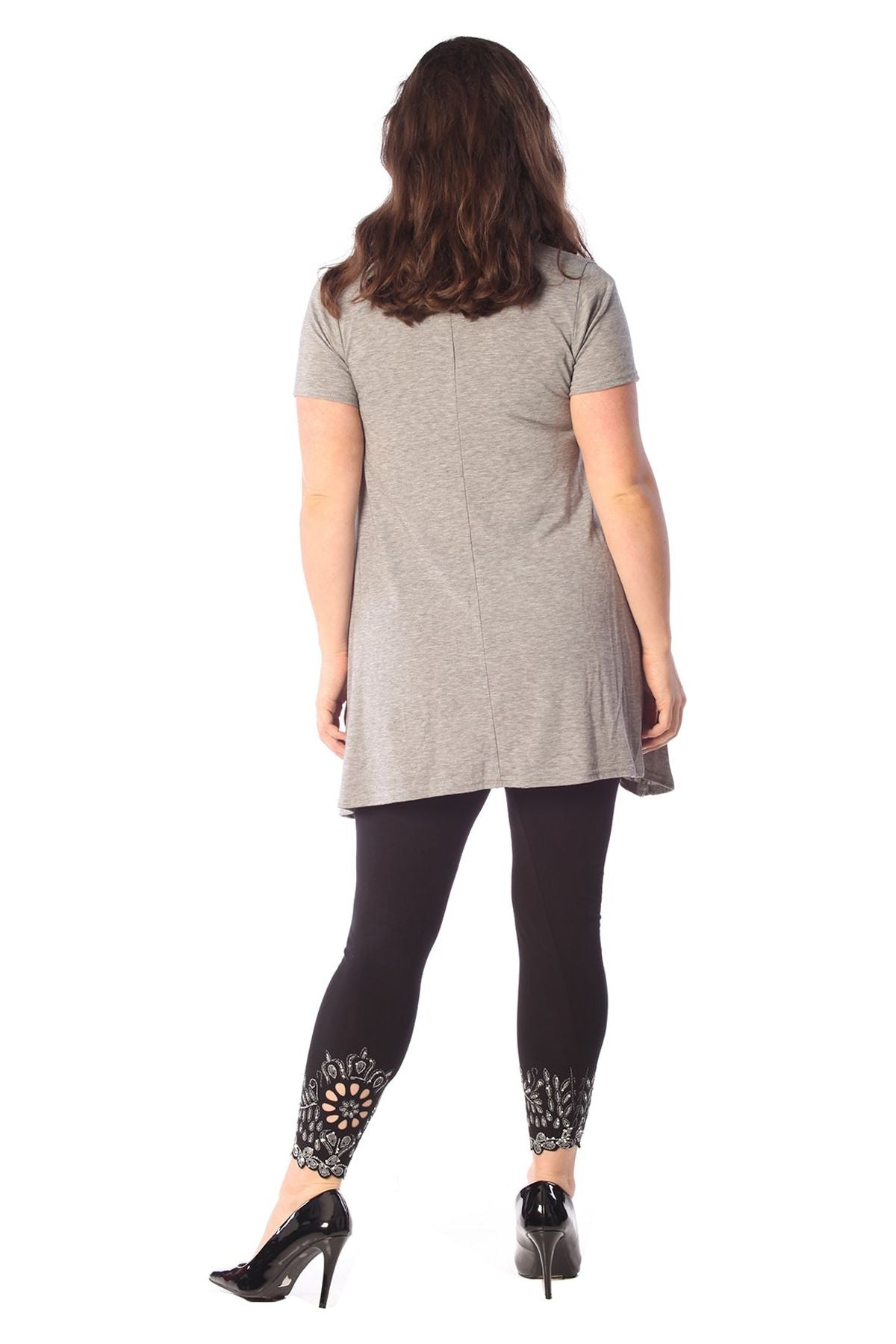 Butterfly Hanky Hem Short Sleeve Top Apparel & Accessories WearAll