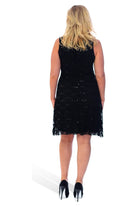Plus Size Flapper Lace Dress Dress WearAll