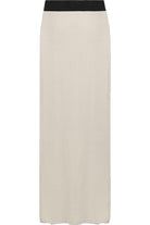 Pencil Long Maxi Skirt Elasticated Waist Skirt WearAll