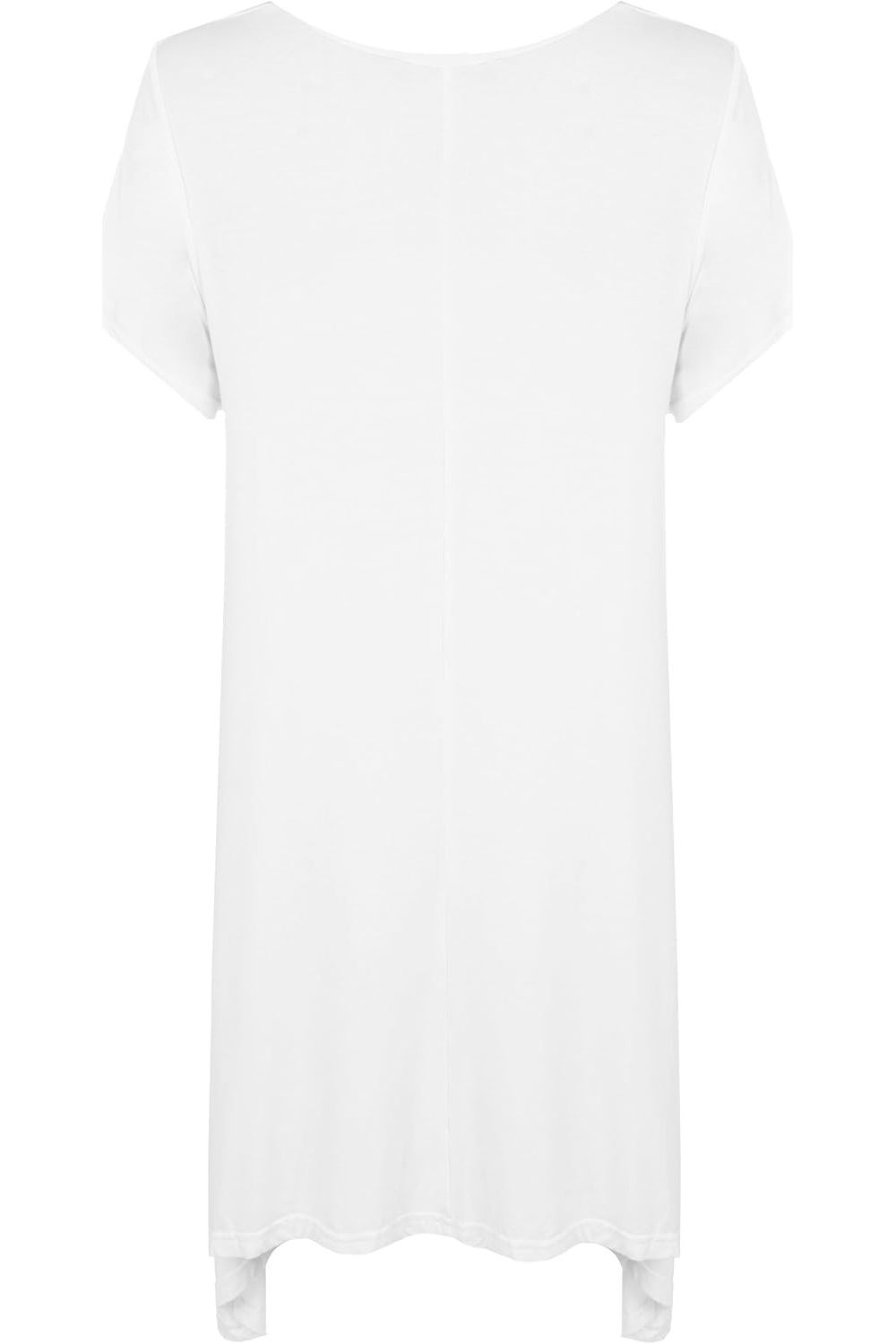 Hanky Hem Short Sleeve Top Apparel & Accessories WearAll