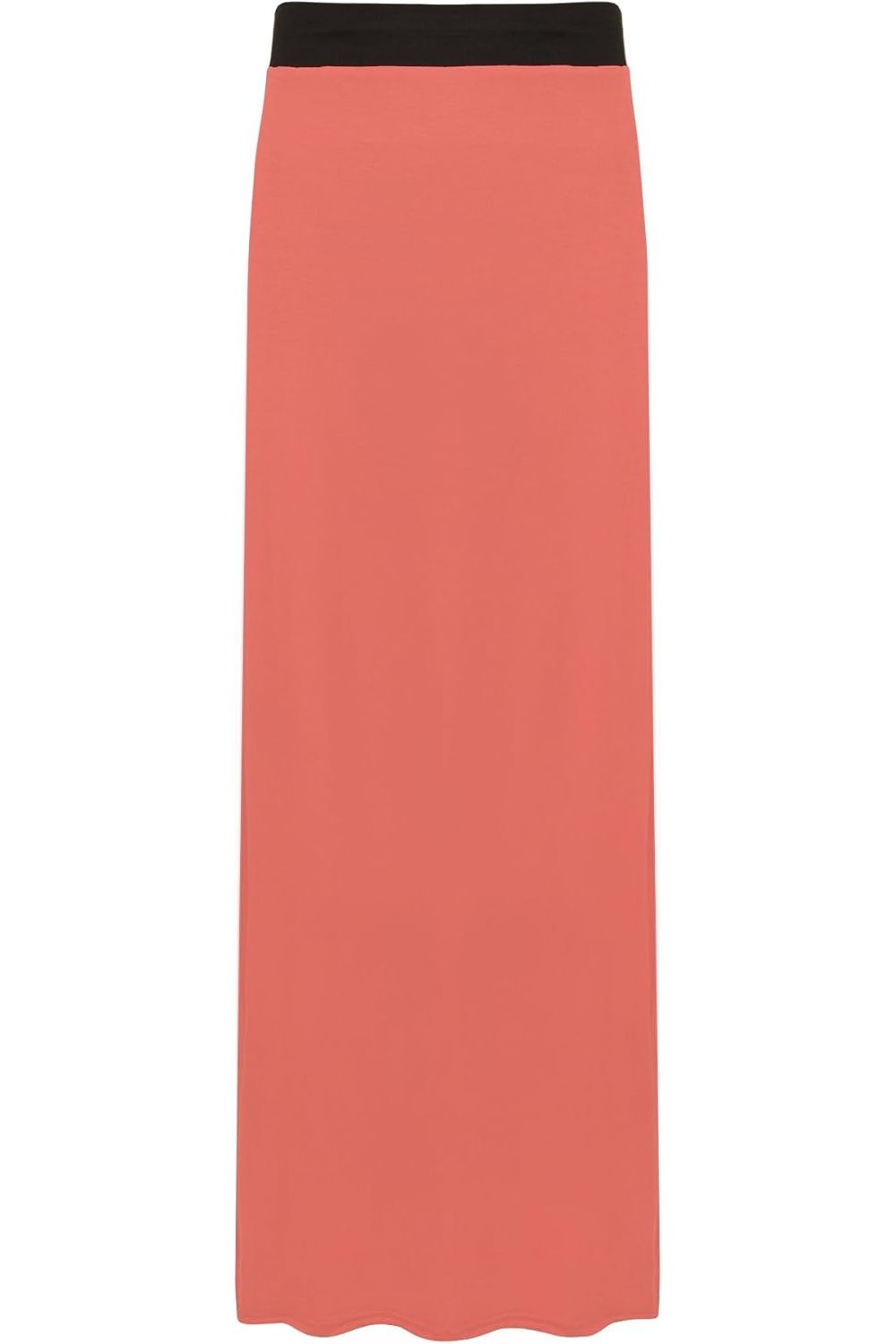 Elasticated Waist Long Maxi Skirt – Plus Size Pencil Style Skirt WearAll