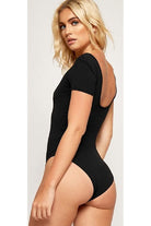 Plain Short Sleeve Bodysuits Bodysuit WearAll