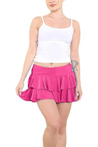 RARA Mini Short Skirt Skirt WearAll Fluorescent Pink 8-10