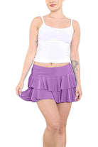 RARA Mini Short Skirt Skirt WearAll Purple 8-10