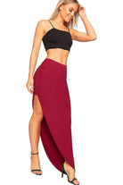 Side Split Slit Maxi Skirt Apparel & Accessories WearAll