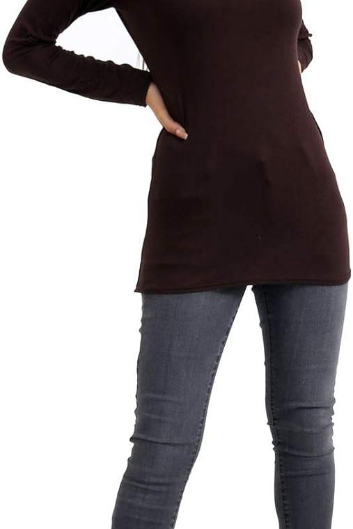 Turtle Neck Long Sleeve Top Tops WearAll