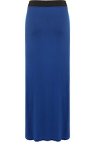 Pencil Long Maxi Skirt Elasticated Waist Skirt WearAll