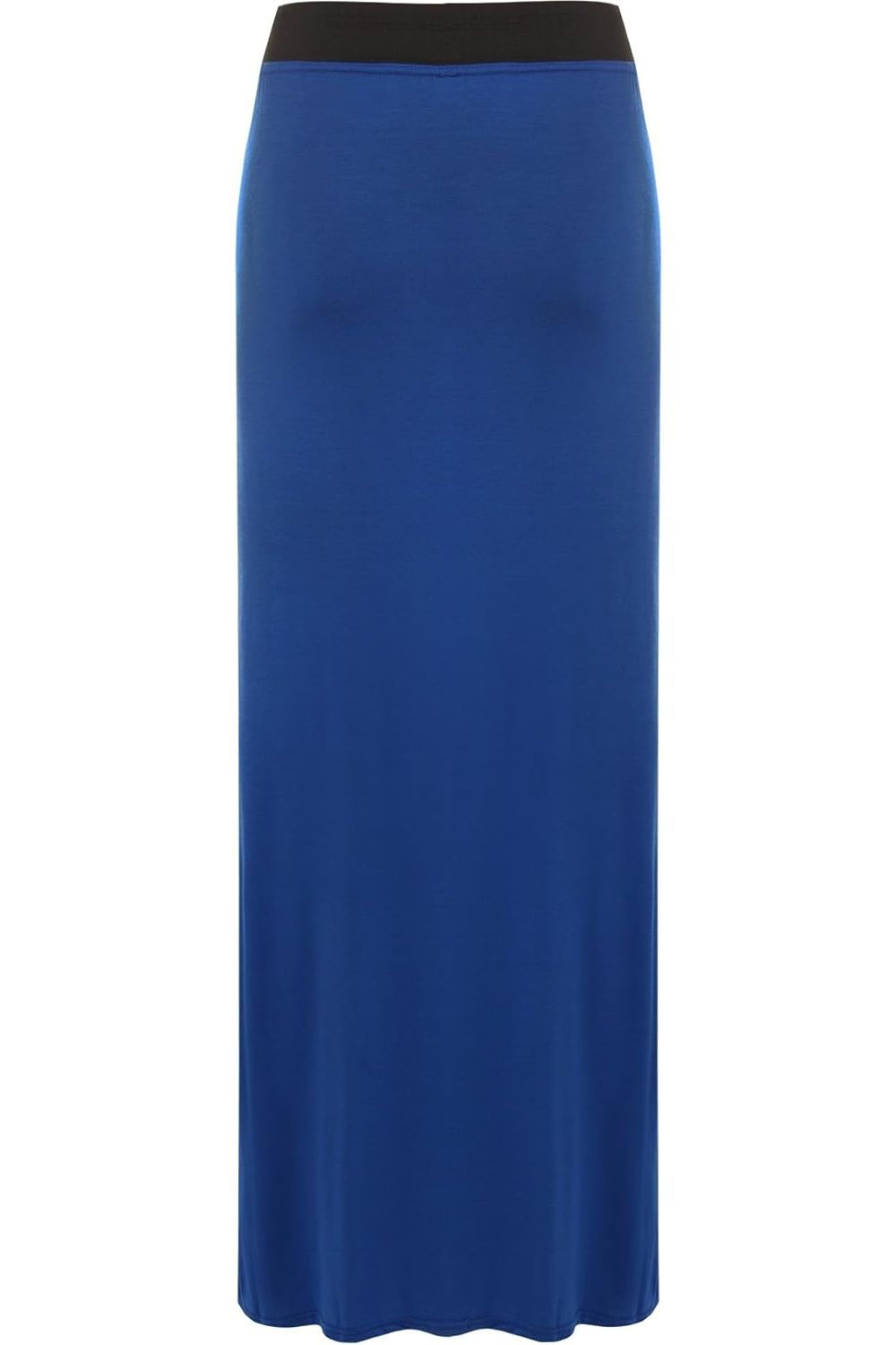 Elasticated Waist Long Maxi Skirt – Plus Size Pencil Style Skirt WearAll