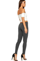 Plain Long Leggings Leggings WearAll
