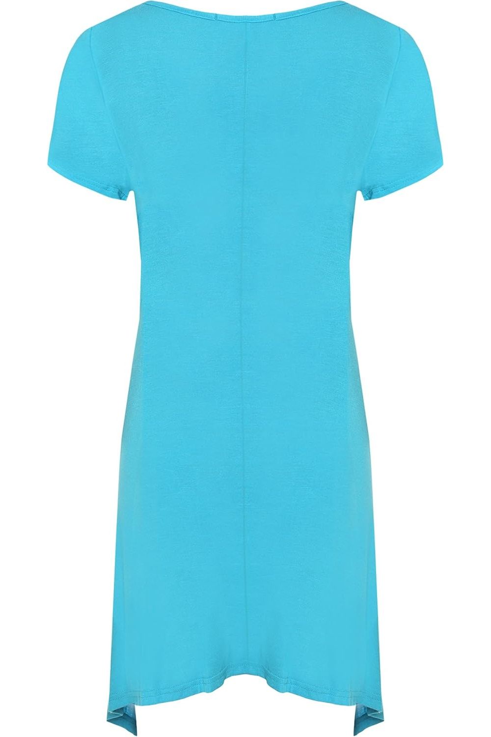 Three Butterfly Hanky Hem Short Sleeve Top Apparel & Accessories WearAll