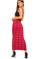 High Waist Stretch Long Maxi Skirt