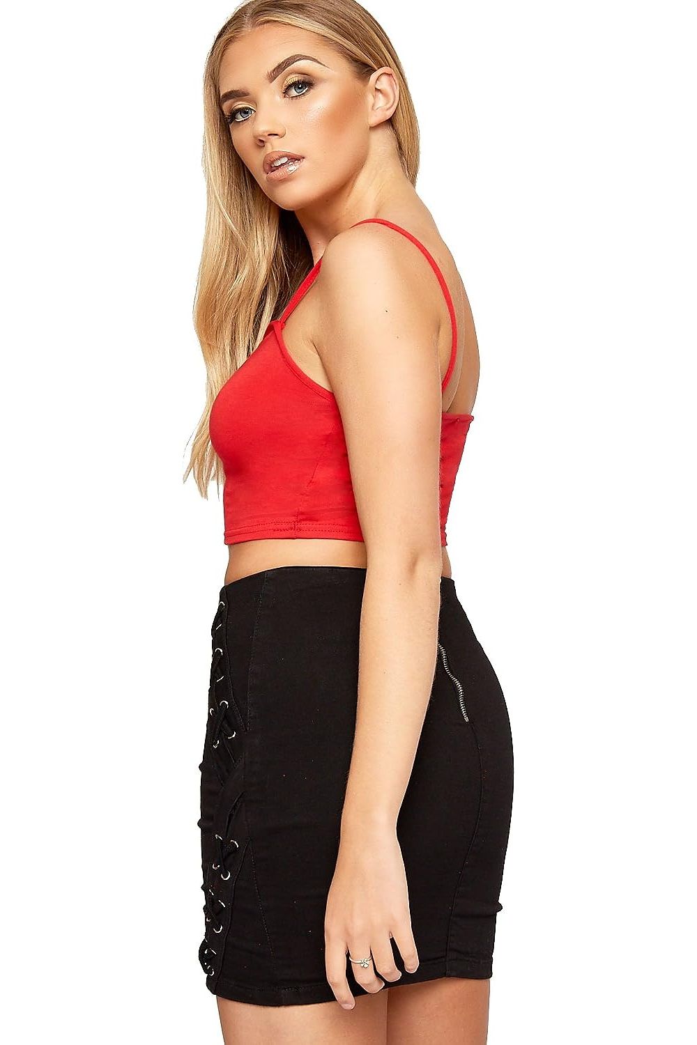 Bralet Crop Stretch Vest Top BraTop WearAll