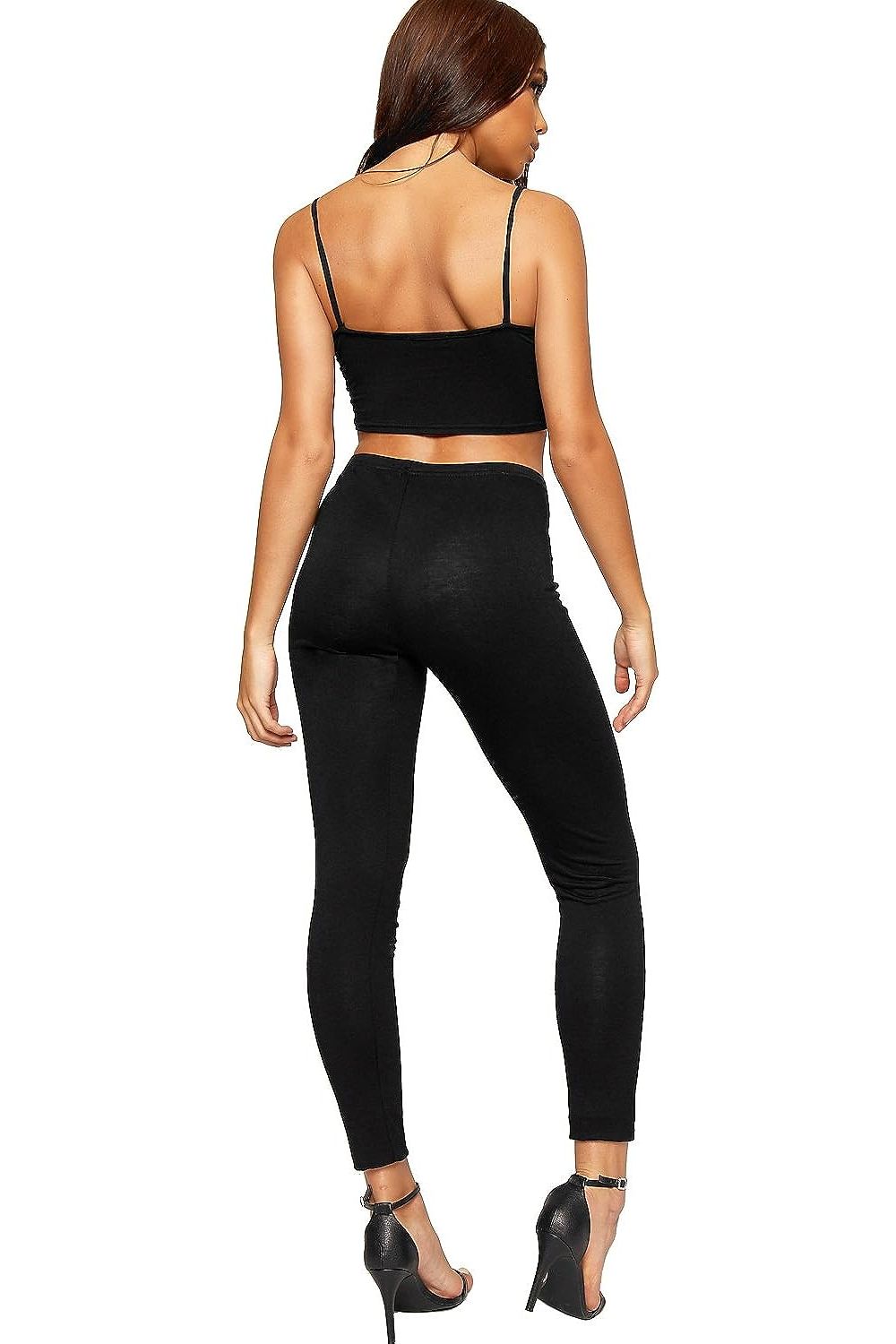 Plain Long Leggings Leggings WearAll