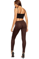 Plain Long Leggings Leggings WearAll