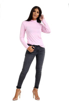 Plus Size Turtle Neck Long Sleeve Top Tops WearAll