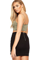 Bralet Crop Stretch Vest Top BraTop WearAll
