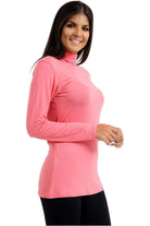 Plus Size Turtle Neck Long Sleeve Top Tops WearAll