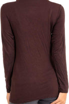 Turtle Neck Long Sleeve Top Tops WearAll