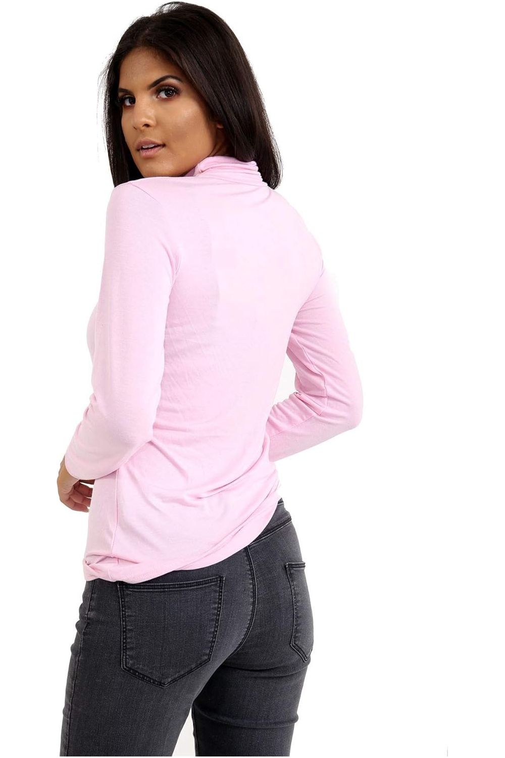 Plus Size Turtle Neck Long Sleeve Top Tops WearAll